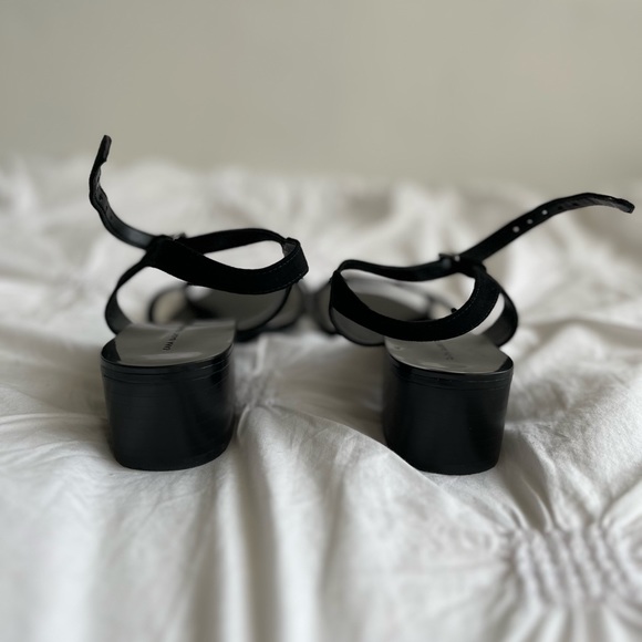 Zara Black Heeled Sandals - Picture 3 of 4
